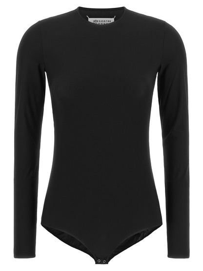 Maison Margiela Long Sleeves Crew Neck Bodysuit