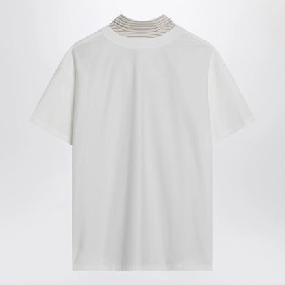 Maison Margiela White reversed shirt T-shirt