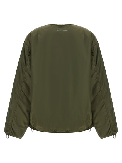 Mm6 Maison Margiela Sculptural Hem Jacket
