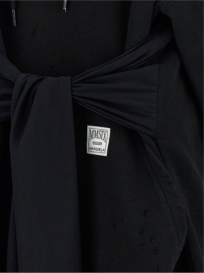Mm6 Maison Margiela Hoodie Dress With Gloves