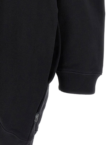 Mm6 Maison Margiela Off-shoulder Hooded Dress
