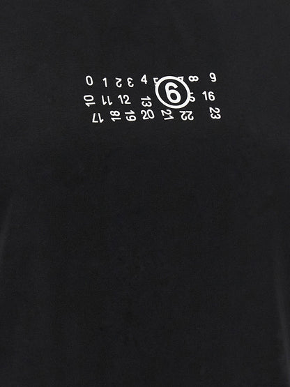Mm6 Maison Margiela Upside-down Print T-shirt