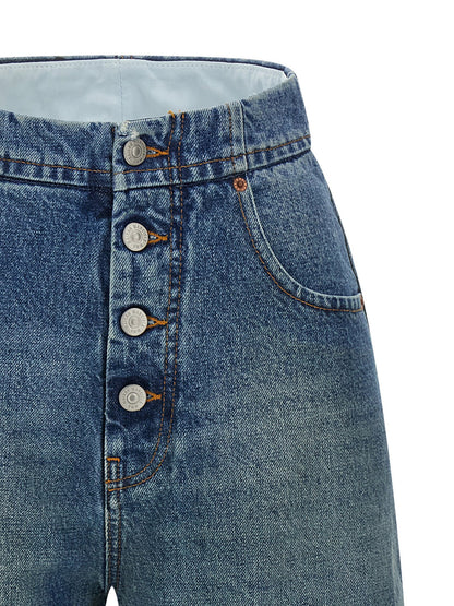 Mm6 Maison Margiela Straight Leg Jeans