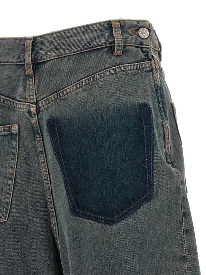 Mm6 Maison Margiela Back-to-back Construction Jeans