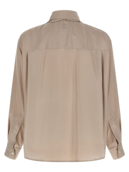 Loewe Silk Draped Shirt