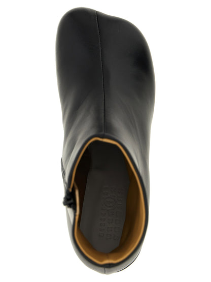 Mm6 Maison Margiela Leather Ankle Boots