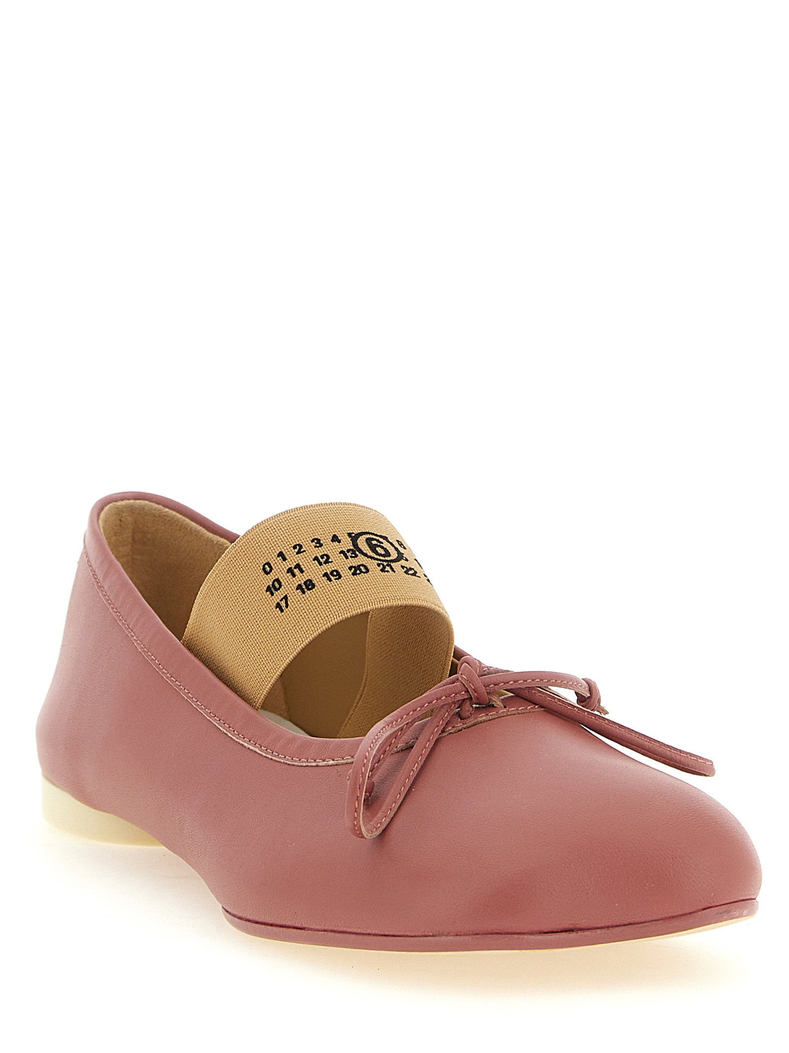 Mm6 Maison Margiela Anatomic Numeric Ballet Flats