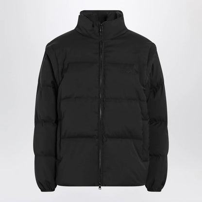 MM6 Maison Margiela Transformable padded black jacket