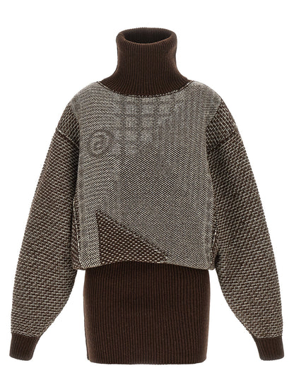 Mm6 Maison Margiela Numeric Signature Mm6 Reversible Dress