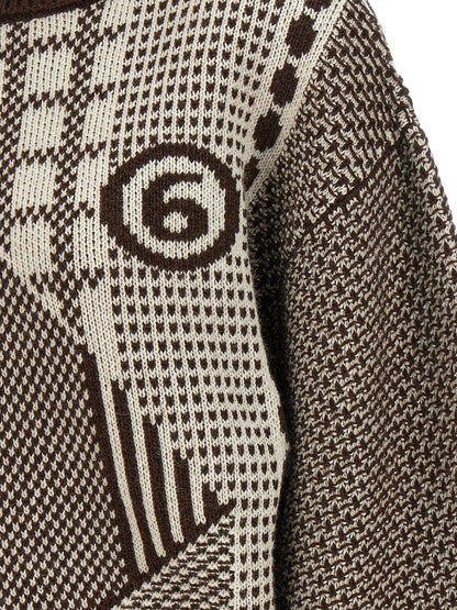 Mm6 Maison Margiela Numeric Signature Mm6 Reversible Dress