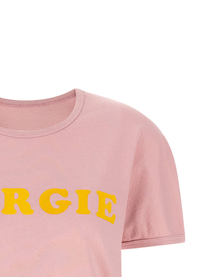 Mm6 Maison Margiela Arc Print T-shirt