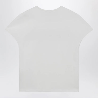 MM6 Maison Margiela Vintage jersey cotton T-shirt in white