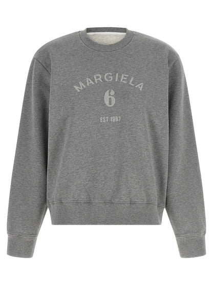 Mm6 Maison Margiela Logo Print Sweatshirt