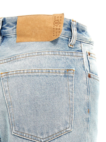 Mm6 Maison Margiela Contrast Insert Jeans