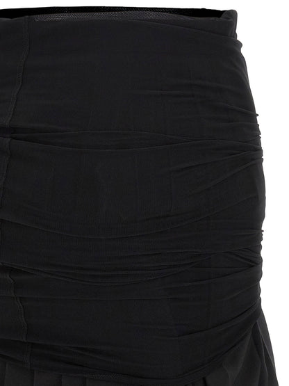 Mm6 Maison Margiela Double Layer Skirt
