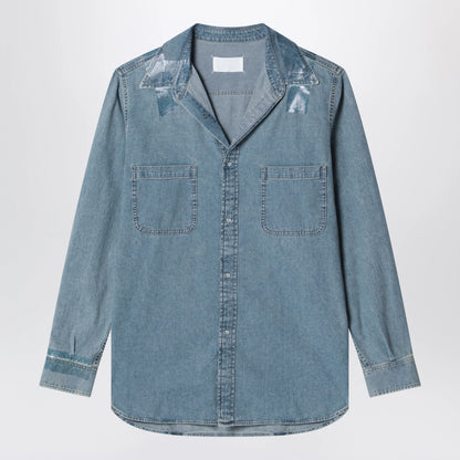 Maison Margiela Ice blue denim shirt