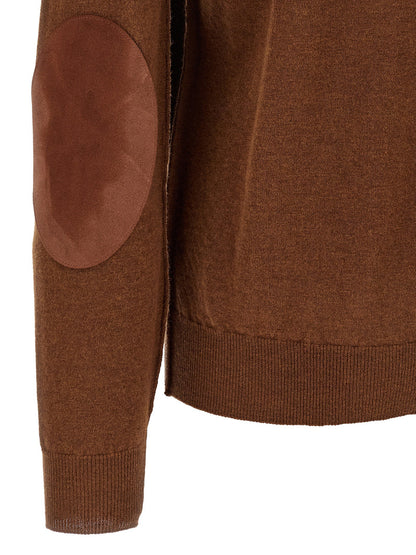 Maison Margiela Two-tone Wool Sweater
