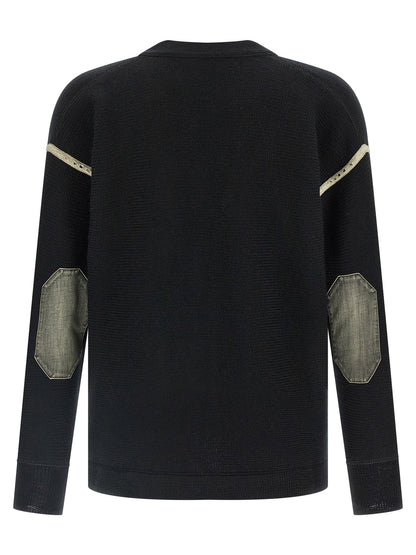 Maison Margiela Elbow Patch Cardigan