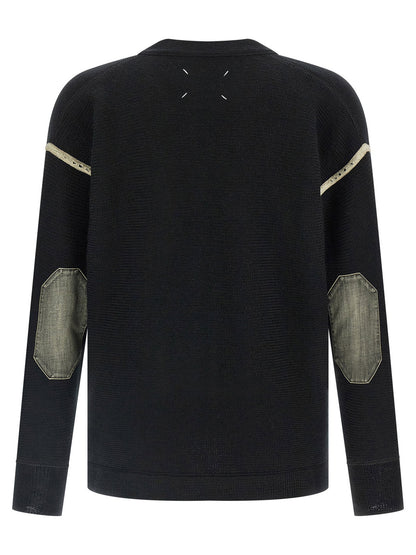 Maison Margiela Elbow Patch Cardigan