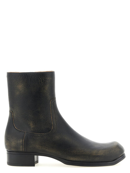 Maison Margiela Vintage Leather Ankle Boots