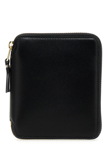 Comme Des Garcons Wallet Check Print Wallet