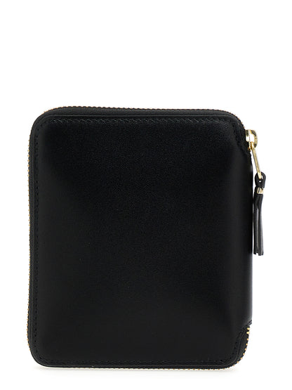 Comme Des Garcons Wallet Check Print Wallet