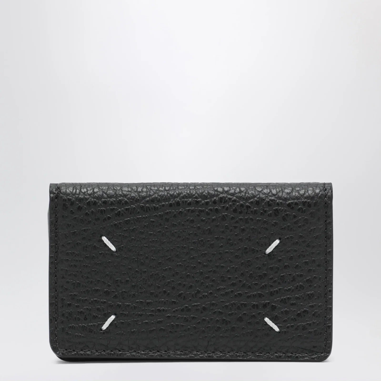 Maison Margiela Black Four Stitches card holder