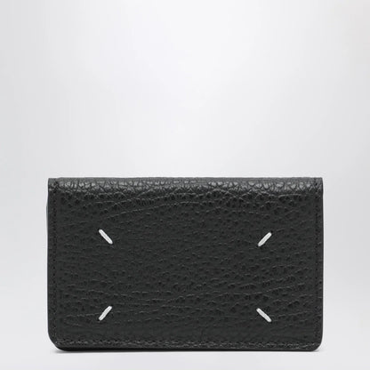 Maison Margiela Black Four Stitches card holder
