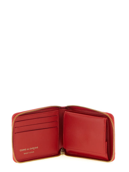 Comme Des Garcons Wallet Polka Dots Printed Wallet
