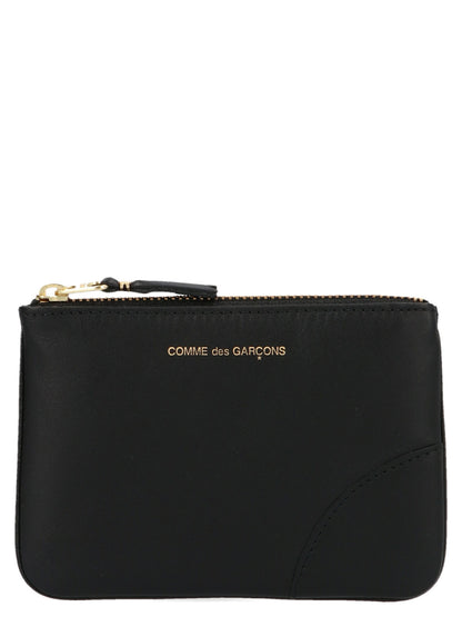 Comme Des Garcons Wallet Logo Print Wallet