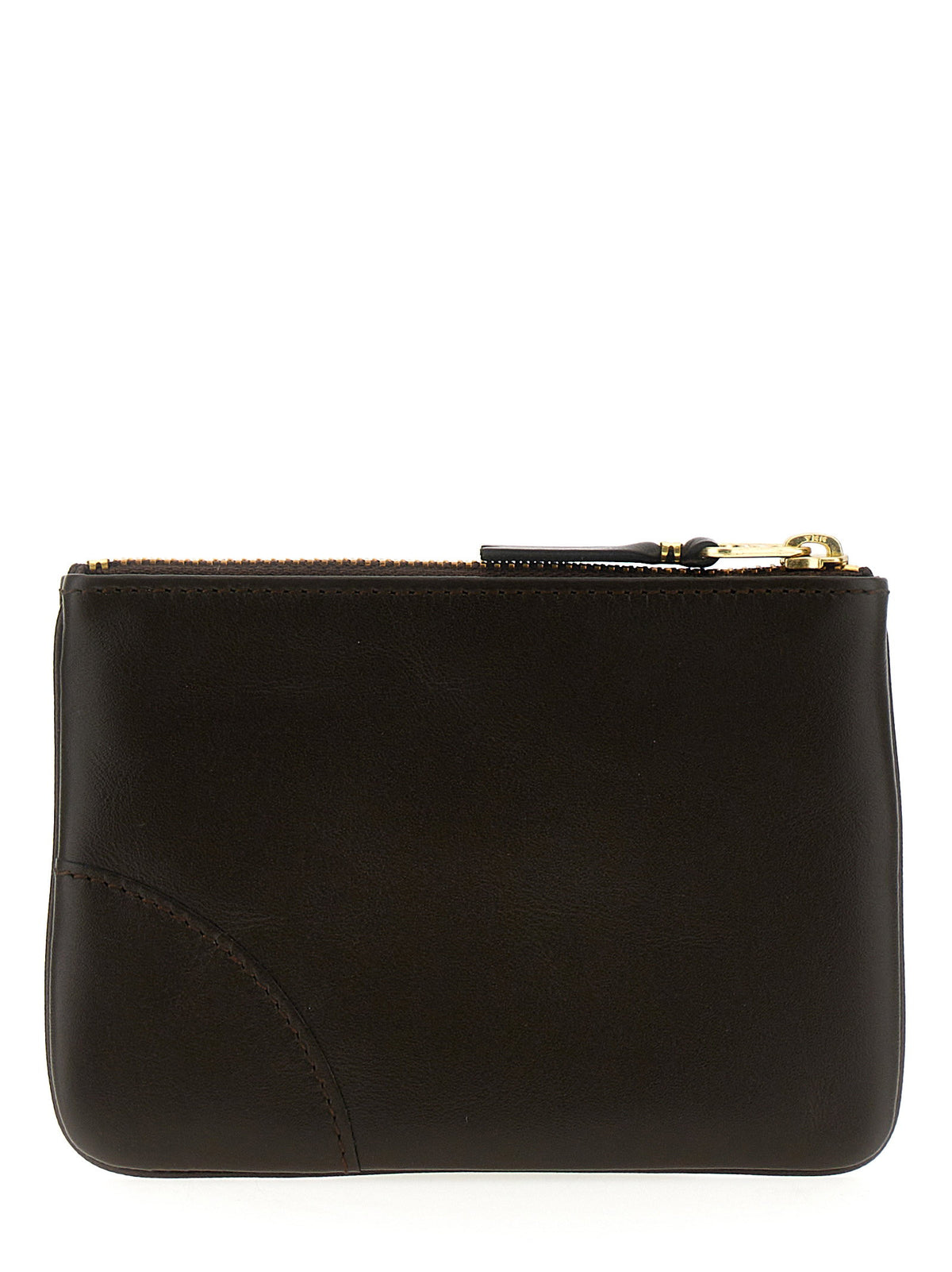 Comme Des Garcons Wallet Logo Leather Wallet