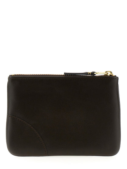 Comme Des Garcons Wallet Logo Leather Wallet