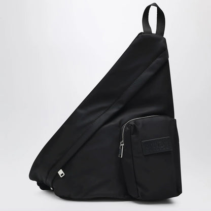 MM6 Maison Margiela Black nylon belt bag