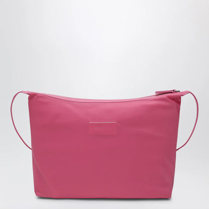 MM6 Maison Margiela Numeric crossbody bag in nylon, carmine rose