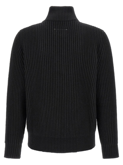 Mm6 Maison Margiela White Stitch Line Jacket
