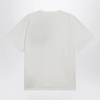 MM6 Maison Margiela White T-Shirt With Spray Print