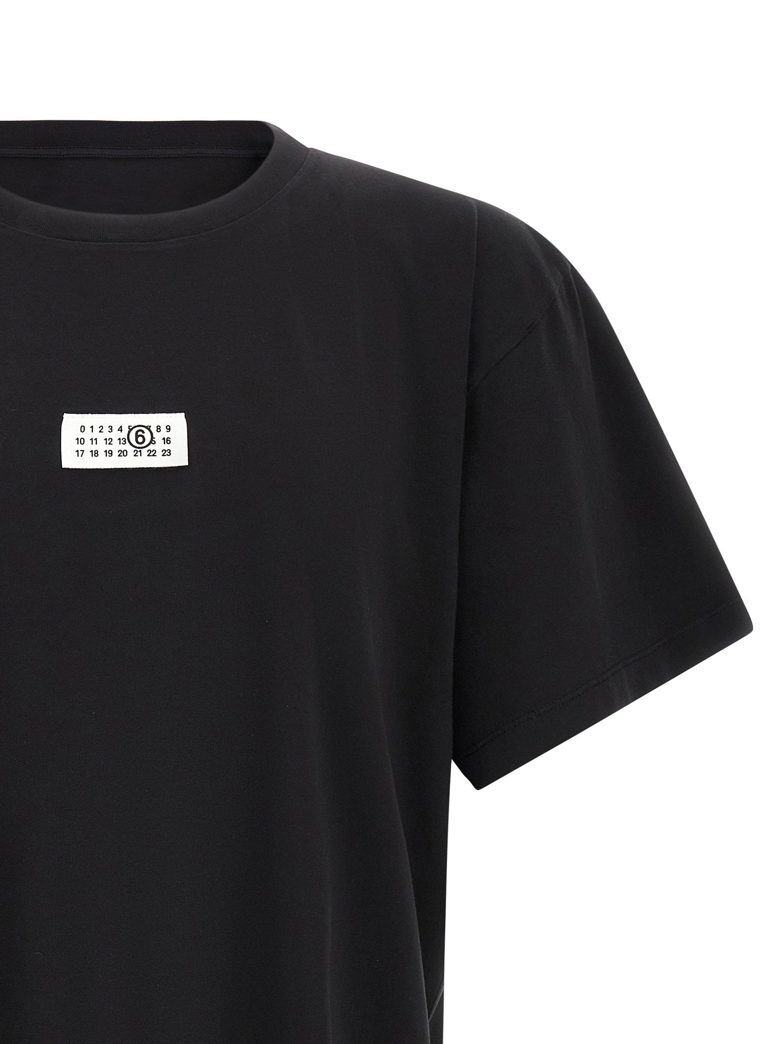 Mm6 Maison Margiela Logo Patch T-shirt