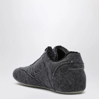 MM6 Maison Margiela Anatomic Sneakers black canvas