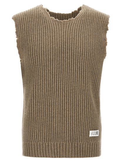 Mm6 Maison Margiela Numeric Signature Mm6 Vest