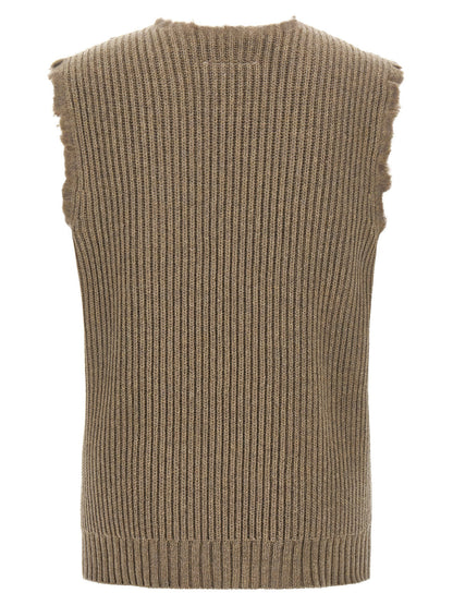 Mm6 Maison Margiela Numeric Signature Mm6 Vest