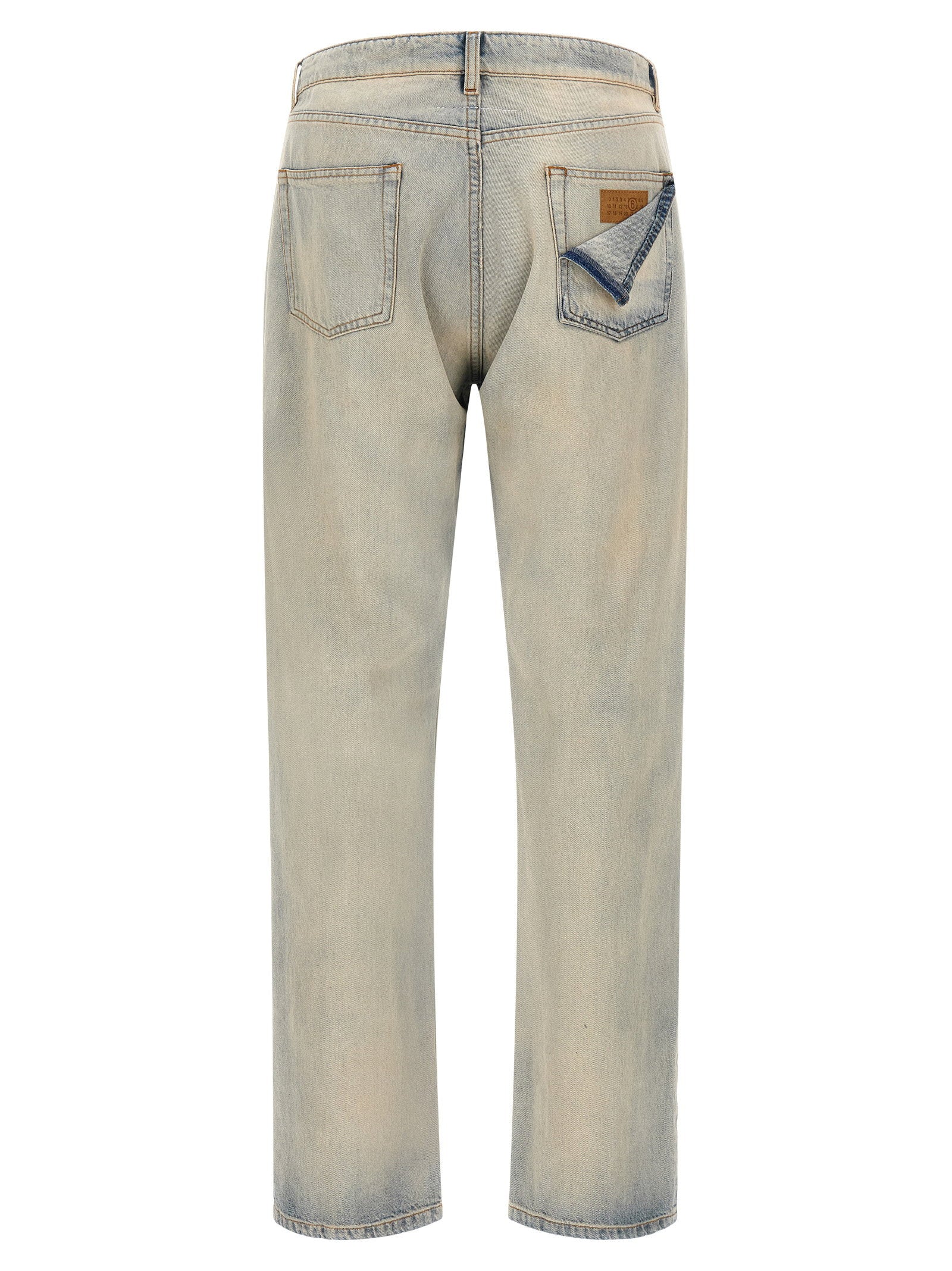 Mm6 Maison Margiela Numeric Signature Mm6 Jeans