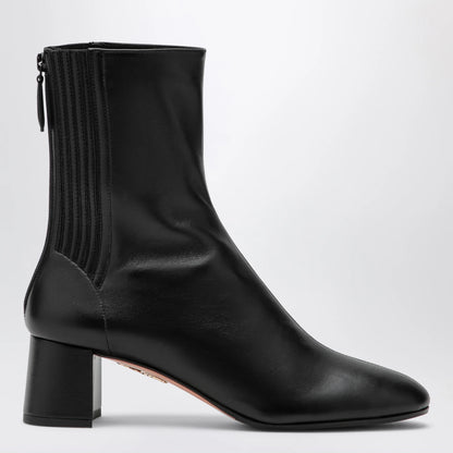 Aquazzura Saint Honoré Bootie black nappa ankle boots