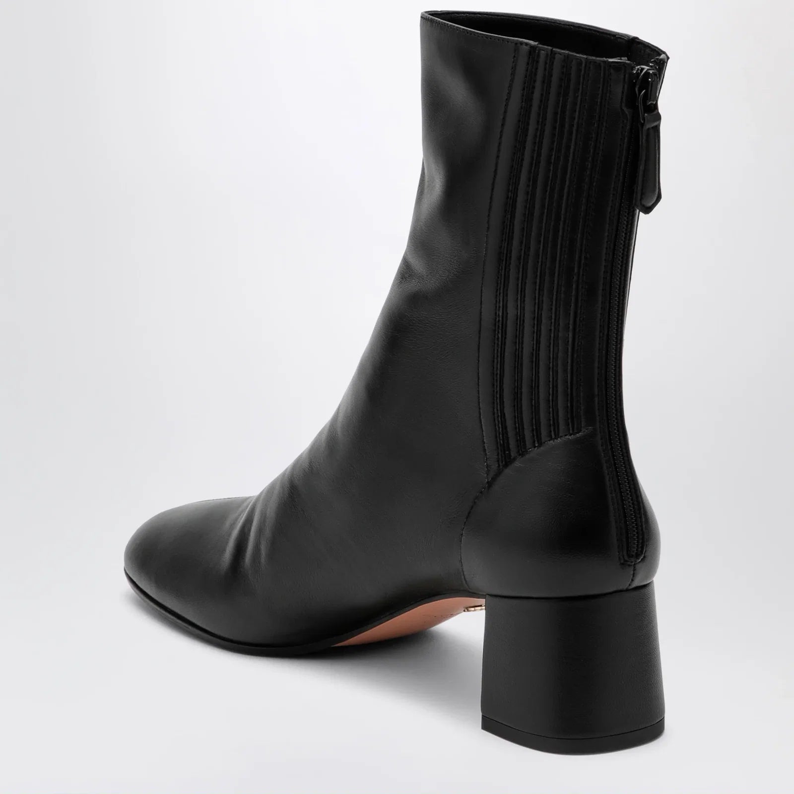 Aquazzura Saint Honoré Bootie black nappa ankle boots
