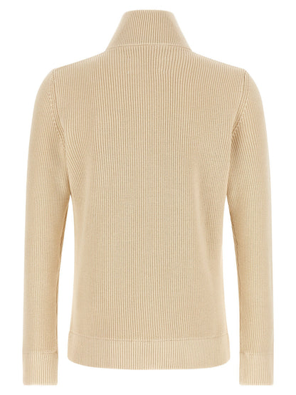 Maison Margiela Ribbed Knit Cardigan