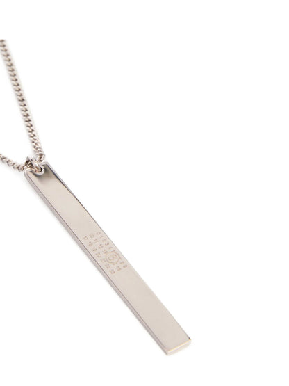 Mm6 Maison Margiela Mm6 Numeric Bar Necklace