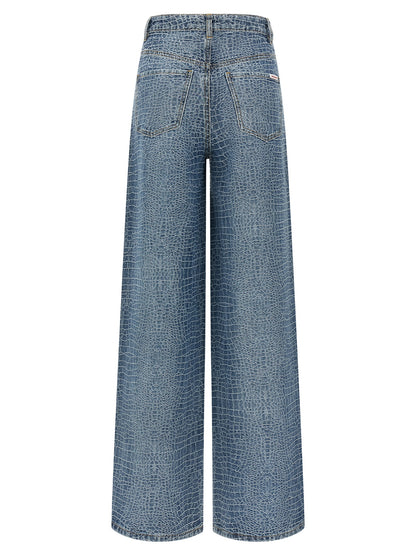 Self-Portrait Rhinestone Jeans