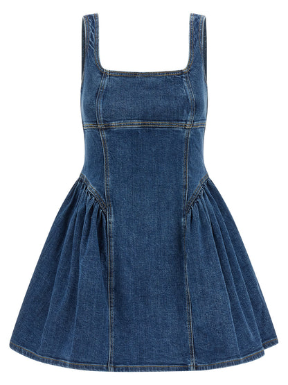 Self-Portrait Denim Mini Dress