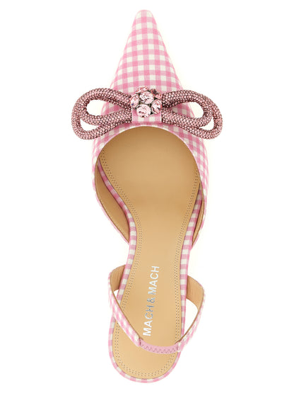 Mach & Mach Double Bow Slingback