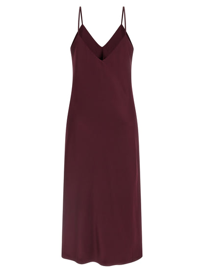 Norma Kamali Bias Slip Midi Dress