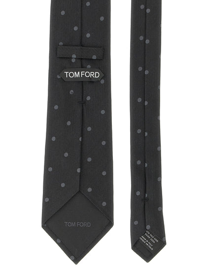 Tom Ford Polka Dot Silk Tie